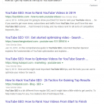youtube seo