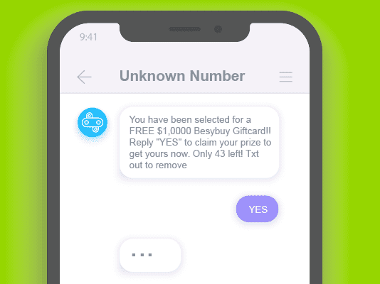 What on Earth is a Smishing text?