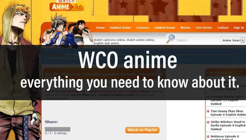 WCO Anime – Everything You Need To Know in 2023