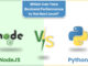 Nodejs VS Python – Who Can Take Backend Performance to the Next Level? Nodejs VS Python